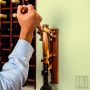Штопор настенный для вина BOJ Traditional Wall Corkscrew Old Copper