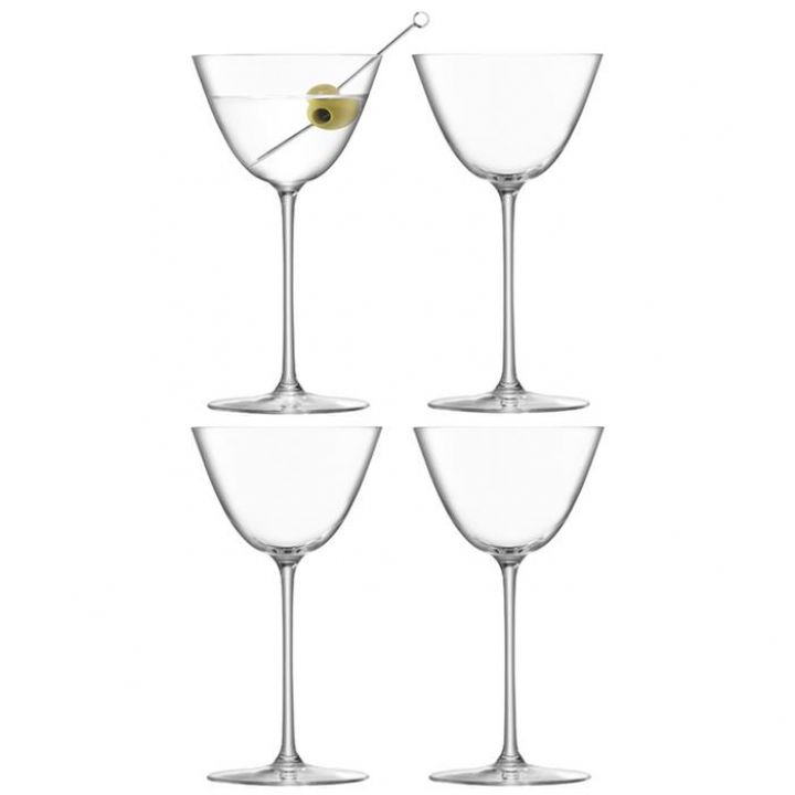 Набор бокалов для мартини Borough, 195 мл, 4 шт